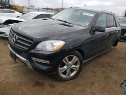 Mercedes-Benz M-Class salvage cars for sale: 2014 Mercedes-Benz ML 350 4matic