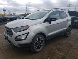 Salvage cars for sale at Chicago Heights, IL auction: 2020 Ford Ecosport SES