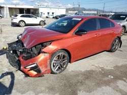 Salvage cars for sale from Copart Sun Valley, CA: 2021 KIA Forte GT Line