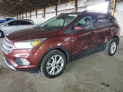 Salvage cars for sale at Phoenix, AZ auction: 2018 Ford Escape SEL