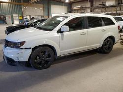 Salvage cars for sale from Copart Eldridge, IA: 2018 Dodge Journey Crossroad