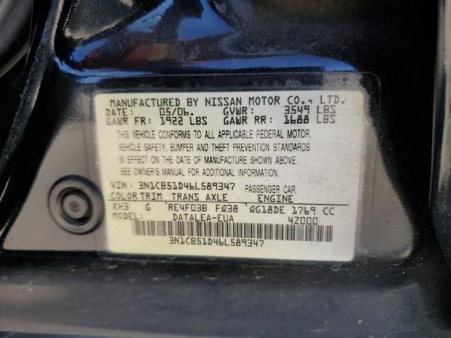 2006 Nissan Sentra 1.8