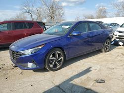 Salvage cars for sale from Copart Bridgeton, MO: 2023 Hyundai Elantra Limited