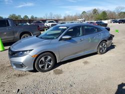 Honda Civic LX salvage cars for sale: 2020 Honda Civic LX