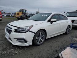 Salvage cars for sale from Copart Eugene, OR: 2018 Subaru Legacy 2.5I Limited