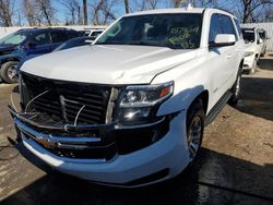 Salvage cars for sale at Bridgeton, MO auction: 2020 Chevrolet Tahoe K1500 LT