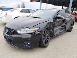 Nissan salvage cars for sale: 2021 Nissan Maxima SR