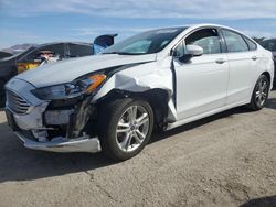 Salvage cars for sale at Las Vegas, NV auction: 2018 Ford Fusion SE