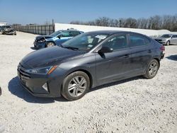 Salvage cars for sale from Copart New Braunfels, TX: 2020 Hyundai Elantra SEL