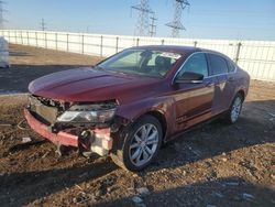 Salvage cars for sale at Elgin, IL auction: 2017 Chevrolet Impala LT