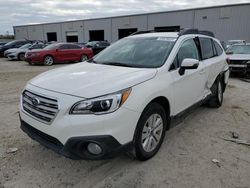 Salvage cars for sale at Jacksonville, FL auction: 2017 Subaru Outback 2.5I Premium