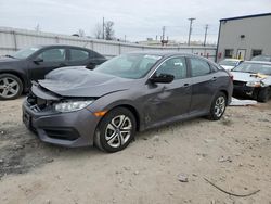 Salvage cars for sale from Copart Appleton, WI: 2016 Honda Civic LX