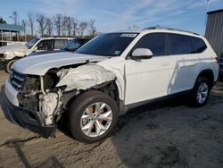 Volkswagen Atlas SE salvage cars for sale: 2019 Volkswagen Atlas SE