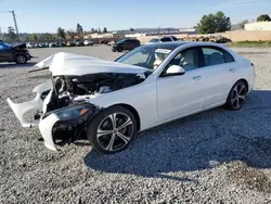 Salvage cars for sale at Mentone, CA auction: 2024 Mercedes-Benz C300