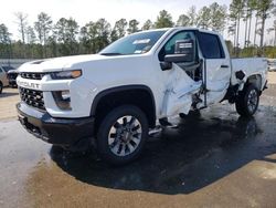 Salvage cars for sale at Harleyville, SC auction: 2023 Chevrolet Silverado K2500 Custom