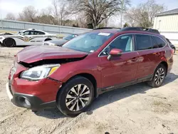 Salvage cars for sale at Chatham, VA auction: 2015 Subaru Outback 2.5I Limited