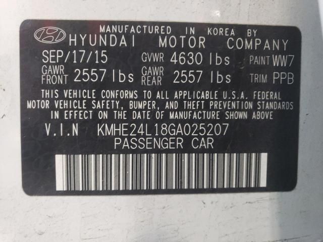 2016 Hyundai Sonata Hybrid