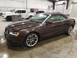 Salvage cars for sale from Copart Avon, MN: 2013 Audi A5 Premium