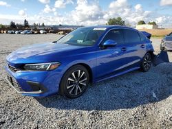 Salvage cars for sale at Mentone, CA auction: 2022 Honda Civic EX