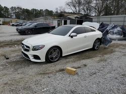 Mercedes-Benz salvage cars for sale: 2018 Mercedes-Benz E 400 4matic