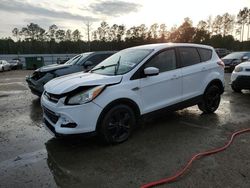 Salvage cars for sale at Harleyville, SC auction: 2015 Ford Escape SE