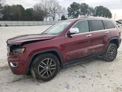 Salvage cars for sale at Loganville, GA auction: 2017 Jeep Grand Cherokee Limited