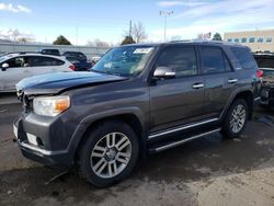 Toyota 4runner salvage cars for sale: 2013 Toyota 4runner SR5