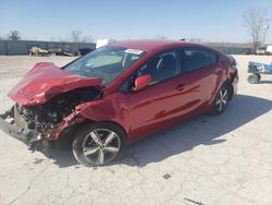 Salvage cars for sale at Kansas City, KS auction: 2018 KIA Forte LX