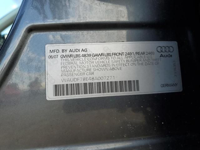 2008 Audi A4 2.0T Quattro