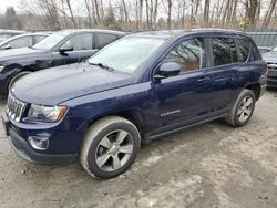 Jeep salvage cars for sale: 2016 Jeep Compass Latitude