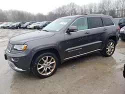 Jeep salvage cars for sale: 2015 Jeep Grand Cherokee Summit