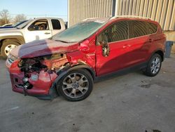 Salvage cars for sale at Lawrenceburg, KY auction: 2015 Ford Escape Titanium