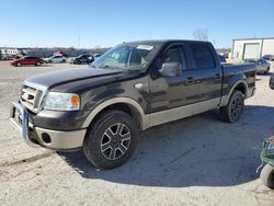 Salvage cars for sale at Kansas City, KS auction: 2007 Ford F150 Supercrew