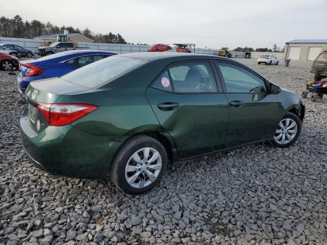 2016 Toyota Corolla L