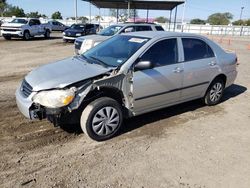 Salvage cars for sale from Copart San Diego, CA: 2004 Toyota Corolla CE