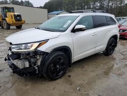 Salvage cars for sale from Copart Seaford, DE: 2018 Toyota Highlander Limited