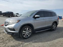 Honda Pilot salvage cars for sale: 2016 Honda Pilot Elite