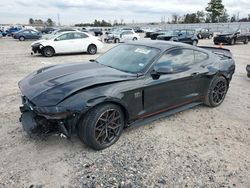 Salvage cars for sale at Houston, TX auction: 2021 Ford Mustang Mach I