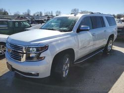 Chevrolet Suburban salvage cars for sale: 2016 Chevrolet Suburban K1500 LTZ