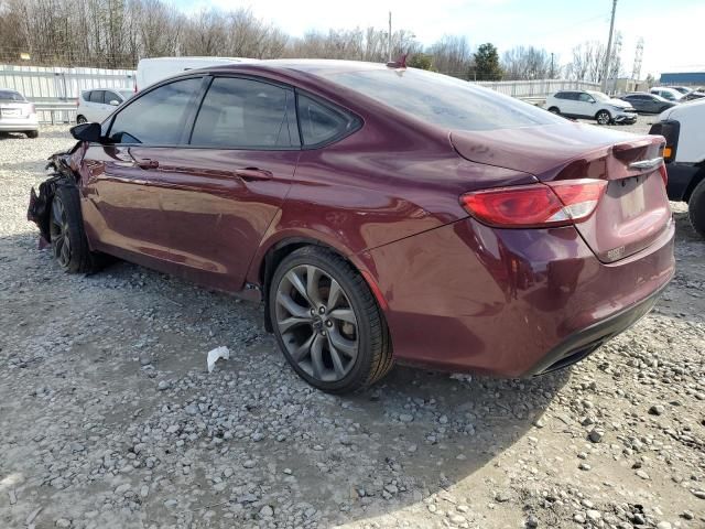 2015 Chrysler 200 S