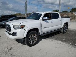 Salvage cars for sale from Copart Homestead, FL: 2016 Toyota Tacoma Double Cab