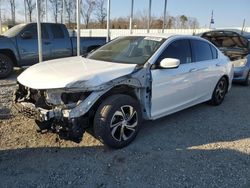 Honda salvage cars for sale: 2017 Honda Accord LX