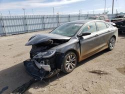 Salvage cars for sale at Greenwood, NE auction: 2015 Chrysler 200 Limited