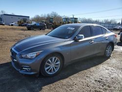 Salvage cars for sale from Copart Hillsborough, NJ: 2016 Infiniti Q50 Premium