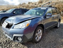 Salvage cars for sale at Reno, NV auction: 2014 Subaru Outback 2.5I Premium