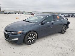 Salvage cars for sale at New Braunfels, TX auction: 2021 Chevrolet Malibu RS