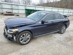 Mercedes-Benz salvage cars for sale: 2018 Mercedes-Benz C 300 4matic