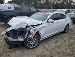 Salvage cars for sale at Seaford, DE auction: 2018 Genesis G80 Ultimate