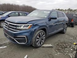 Vehiculos salvage en venta de Copart Windsor, NJ: 2021 Volkswagen Atlas Cross Sport SEL Premium R-Line