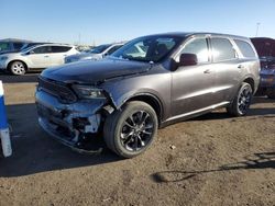 Salvage cars for sale from Copart Brighton, CO: 2021 Dodge Durango SXT